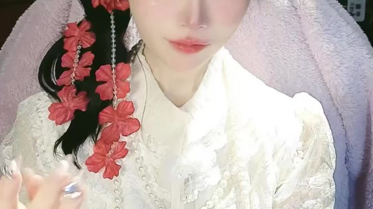 【aki秋水ASMR】满足你想要的一切幻想系列助眠视频超绝美食特写咀嚼音超满足是真nice！24