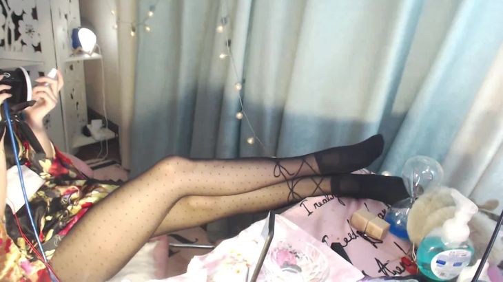 ASMR@予可 黑丝袜吹耳喘息助眠哄睡