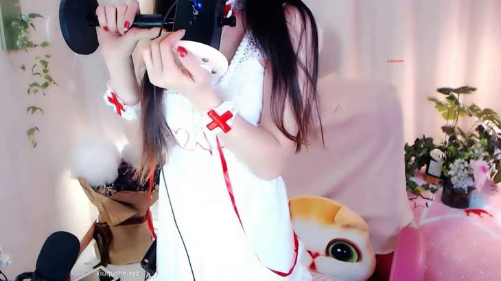 【斗鱼夏喵娜】超火私人订制ASMR福利助眠2部 2