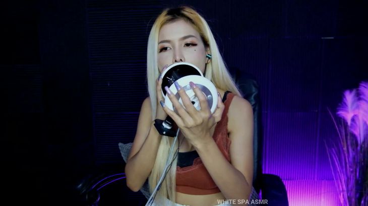 White Spa 首次ASMR舔耳 1080p