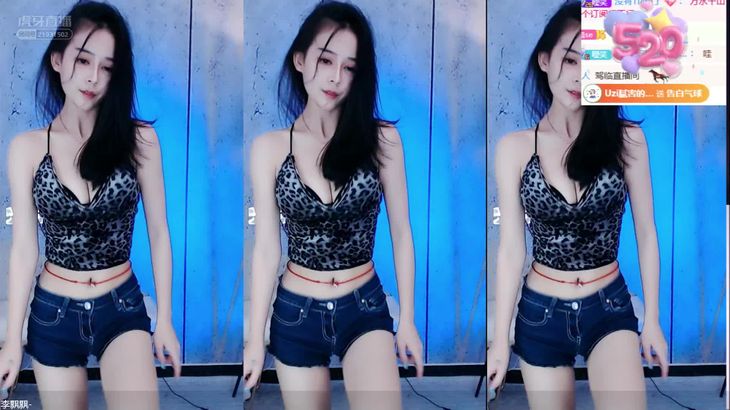 【虎牙李飘飘】绝活女神 身材极品 直播舞蹈精选集 14